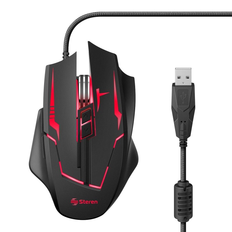 MAUSE STEREN USB PARA GAMERS