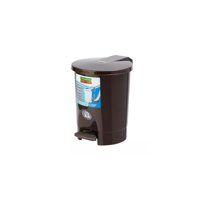 PAPELERA VANYPLAS 4.5LT NEGRA