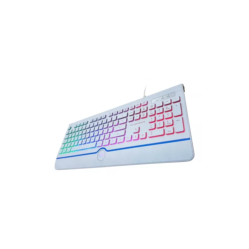 TECLADO,WHITE SPECE RETROILUMINADO