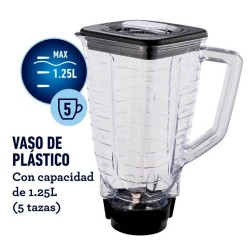 LICUADORA OSTER VASO PLAS TECLA NEGRA