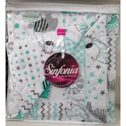 SABANA SINFONIA ESTAMPADA INFANTIL 1.20