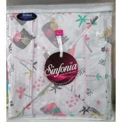 SABANA SINFONIA ESTAMPADA INFANTIL 1.40