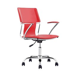 SILLA OFICINA ROJA 9005