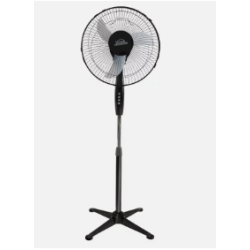 VENTILAD HOME PEDESTAL NEGRO16 HECRSF-16